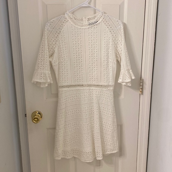 oeuvre Dresses & Skirts - White Lace Dress